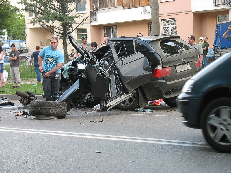 BMW X5 vs СТОЛБ