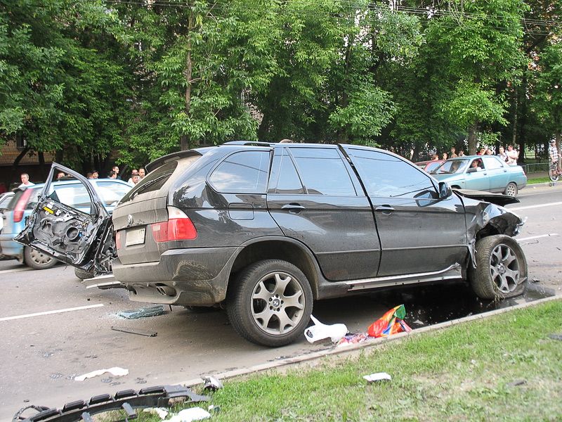 BMW X5 vs СТОЛБ