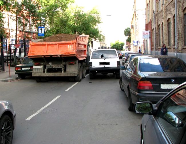 Месть за дебильную парковку