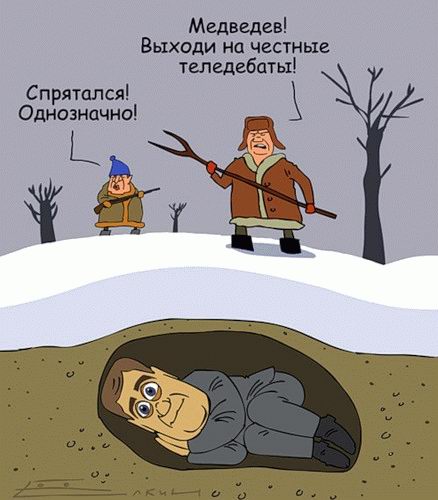 Медвед, выходи!